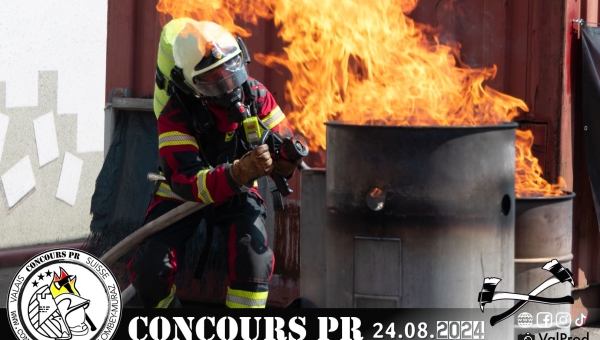 Concours de Protection Respiratoire à Collombey-Muraz : le CSI Chablais-VS distingué